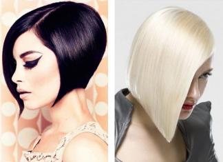 How to style a fashionable bob without bangs - photo and video tutorials